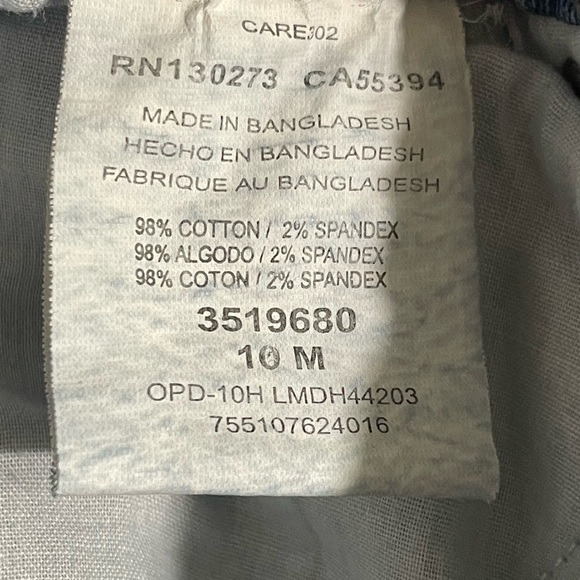 Lee Classic Blue Denim Jeans, Straight Leg, Size 10, Inseam 31 - Picture 5 of 13